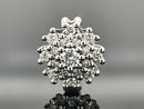 ANHÄNGER AUS 950/- PLATIN MIT BRILLANT LR (ges. ca.0,25 ct.)