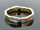 RING AUS 585/- GELBGOLD mit Multi Brillanten beh. (ca. 0,380 ct.)