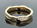 RING AUS 585/- GELBGOLD mit Multi Brillanten beh. (ca. 0,380 ct.)