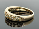 RING AUS 375/- GELBGOLD mit Turmalin (ca. 0,510 ct.)