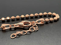 ARMBAND "RUF DEINEN ENGEL" AUS 925/-SILBER ROSÈVERGOLDET