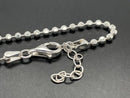 ARMBAND "RUF DEINEN ENGEL" AUS 925/-SILBERWEIß
