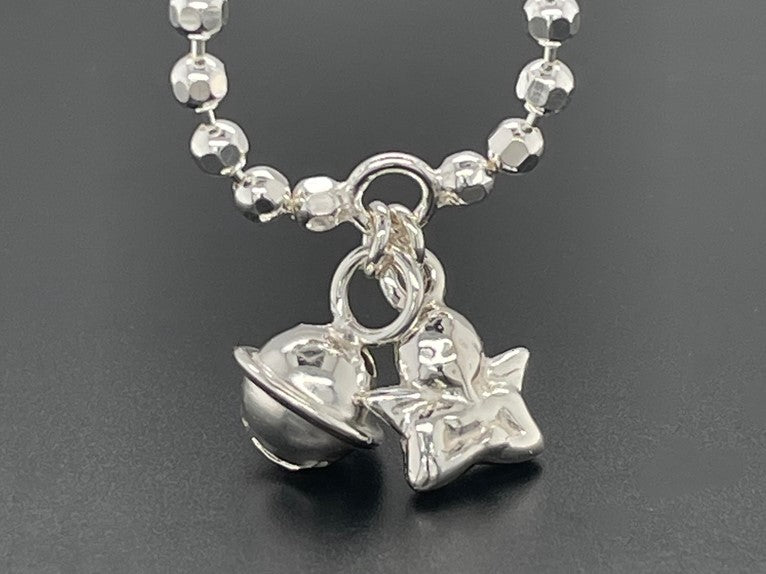 ARMBAND "RUF DEINEN ENGEL" AUS 925/-SILBERWEIß