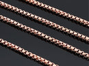 SLIDER Y-COLLIER 925/- SILBER ROSÈVERGOLDET MIT ZIRKONIA
