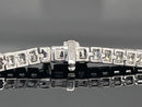 ARMBAND AUS 750/- WEIßGOLD MIT DIAMANTEN WSI (ges.ca. 4,427 ct.)