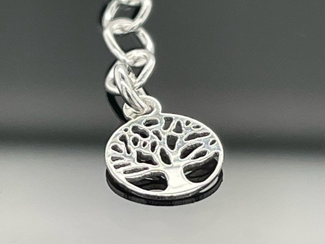 2-ER SET VERLÄNGERUNGSKETTCHEN AUS 925/- SILBER RHODINIERT