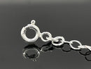 2-ER SET VERLÄNGERUNGSKETTCHEN AUS 925/- SILBER RHODINIERT