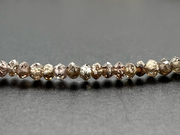 ARMBAND 585/- GELBGOLD MIT DIAMANTEN CHAMPAGNER