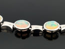 ARMBAND AUS 375/- WEISSGOLD mit Kristallopal (ca. 4,50 ct.)