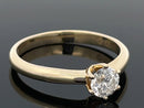 RING AUS 585/- GELBGOLD mit Brillant (ca. 0,50 ct.)
