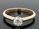 RING AUS 585/- GELBGOLD mit Brillant (ca. 0,50 ct.)