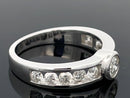 RING  GR. 18 (57) AUS 585/- WEISSGOLD mit Brillanten (ca. 1,00 ct.)