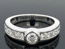 RING  GR. 18 (57) AUS 585/- WEISSGOLD mit Brillanten (ca. 1,00 ct.)