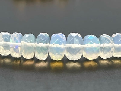 COLLIER 925/- SILBER VERGOLDET MIT ÄTHIOPISCHEN OPAL