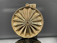 ANHÄNGER AUS 925/- SILBER VERGOLDET MIT TANSANIT & WEIßTOPAS