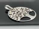 ANHÄNGER "LEBENSBAUM" AUS 925/- SILBER RHODINIERT