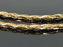 TORNADOKETTE AUS 925/-SILBER VERGOLDET