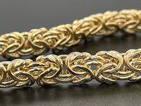 KÖNIGSARMBAND AUS 585/- GELBGOLD