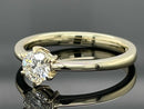 SOLITÄR RING GR. 17 ( CA.53) AUS 585/- GELBGOLD mit Brillant (ca. 0,51 ct.)