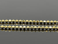 KETTE+ANHÄNGER AUS 925/-SILBER GELBGOLDPLATTIERT MIT DIAMANTEN SI (GES. CA. 0,04 CT.)