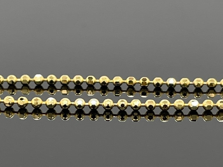 KETTE+ANHÄNGER AUS 925/-SILBER GELBGOLDPLATTIERT MIT DIAMANTEN SI (GES. CA. 0,04 CT.)