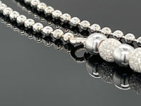 2-RHG. ARMBAND AUS 925/-SILBERWEIß