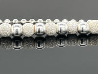 2-RHG. ARMBAND AUS 925/-SILBERWEIß
