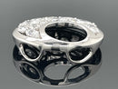 ANHÄNGER AUS 925/- SILBER RHODINIERT MIT ZIRKONIA