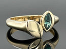 RING AUS 375/- GELBGOLD MIT ALEXANDRIT (CA. 0,19 ct.)