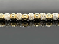 2-RHG. ARMBAND AUS 925/-SILBER GELBVERGOLDET