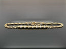 2-RHG. ARMBAND AUS 925/-SILBER GELBVERGOLDET