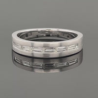 RING AUS 950/- PLATIN MIT DIAMANTEN LP (ges.ca. 0,25 ct.)